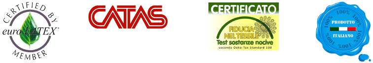 Le certificazioni dei nostri guanciali in lattice